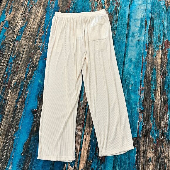 NWT Coofandy Mens 2 Piece Short Sleeve Button Down Shirt & Loose Pants Set XL - Picture 12 of 12